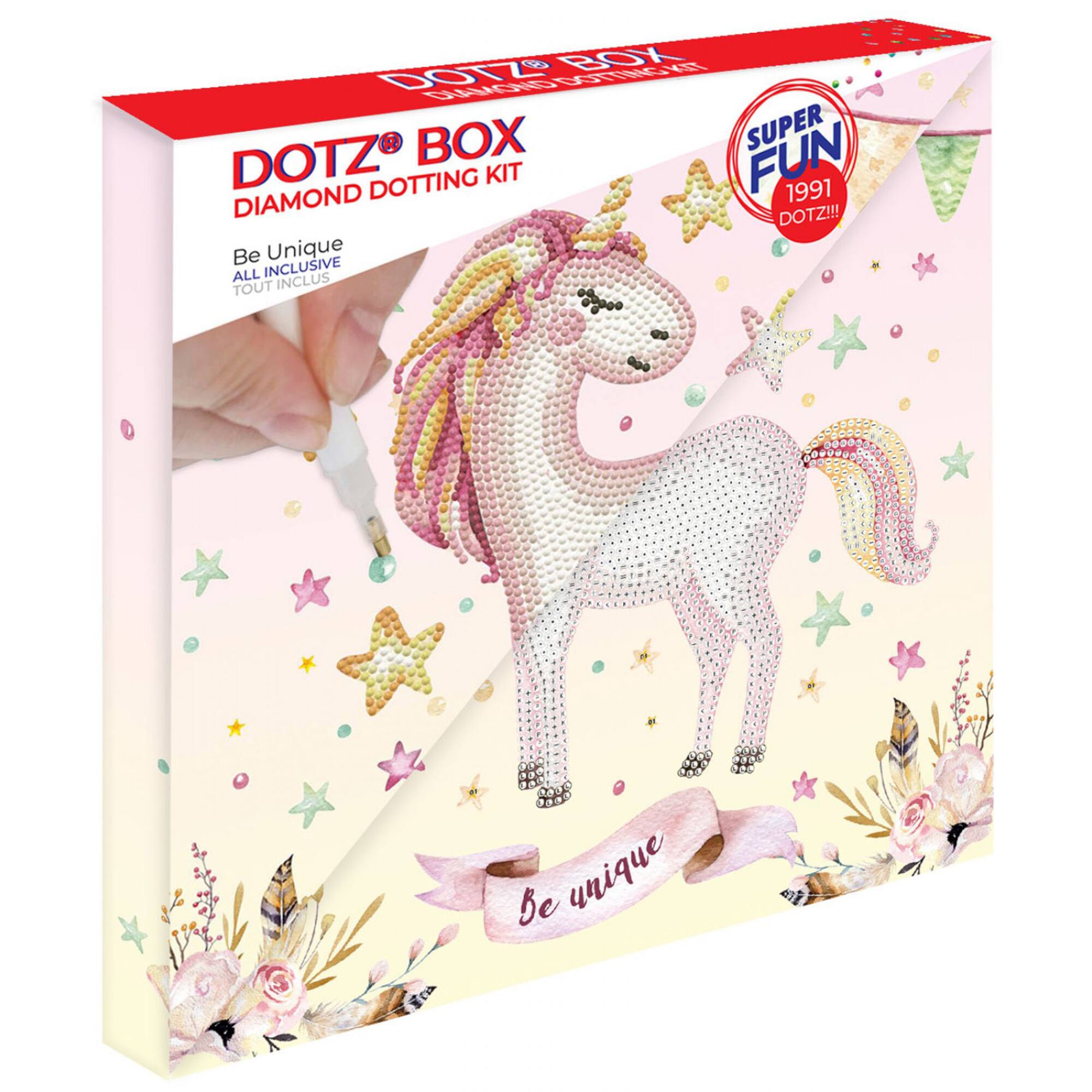 Diamond Dotz® Be Unique Diamond Box Painting Kit